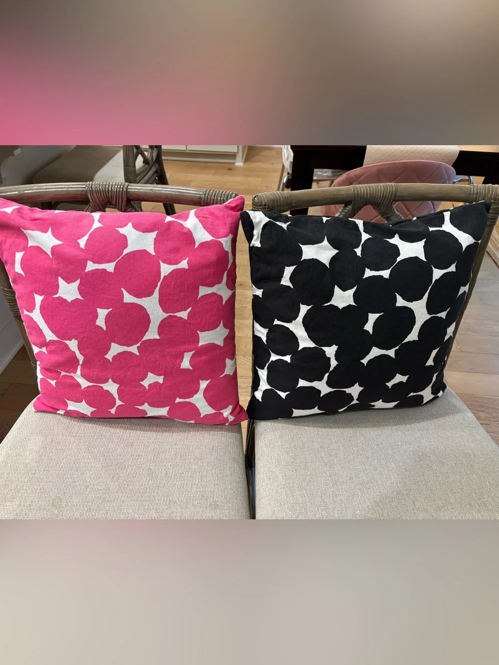 Kate Spade throw pillows